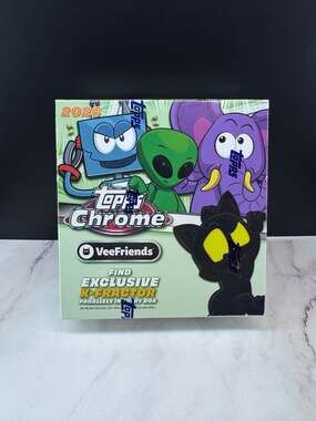 2026 Topps Chrome VeeFriends Mega Box Trading Card Set